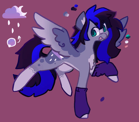 this is my sona as a pony (a ponysona, if you will)